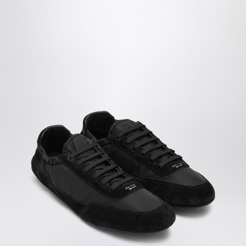 PRADA Collapse Re-Nylon and Suede Sneaker for Men