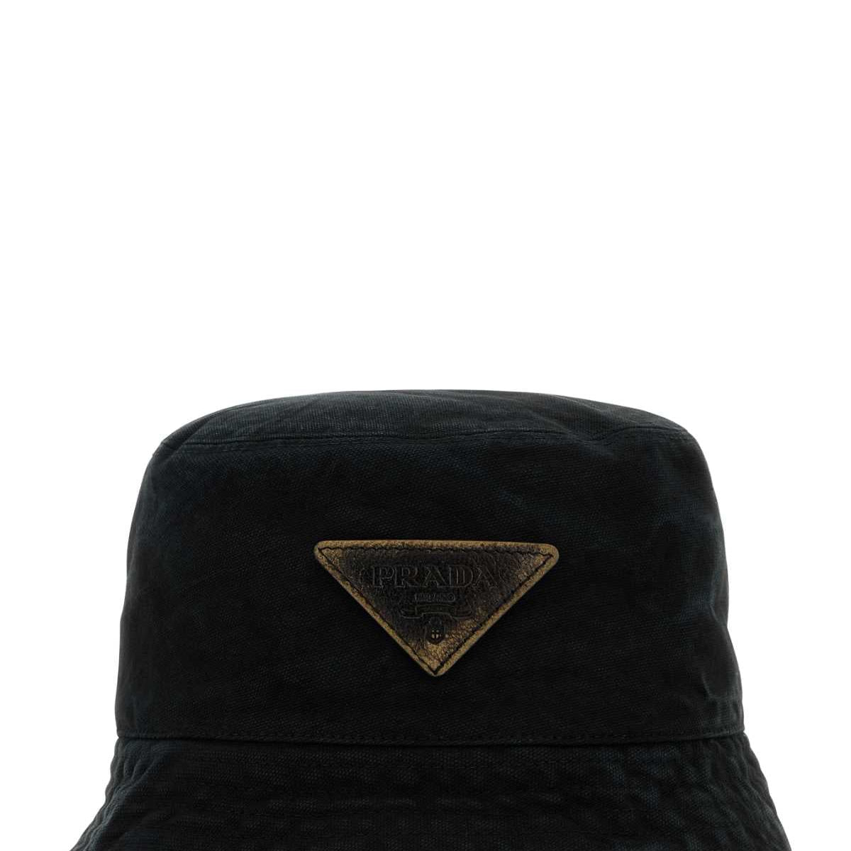 PRADA Classic Cotton Bucket Hat for Men - SS25
