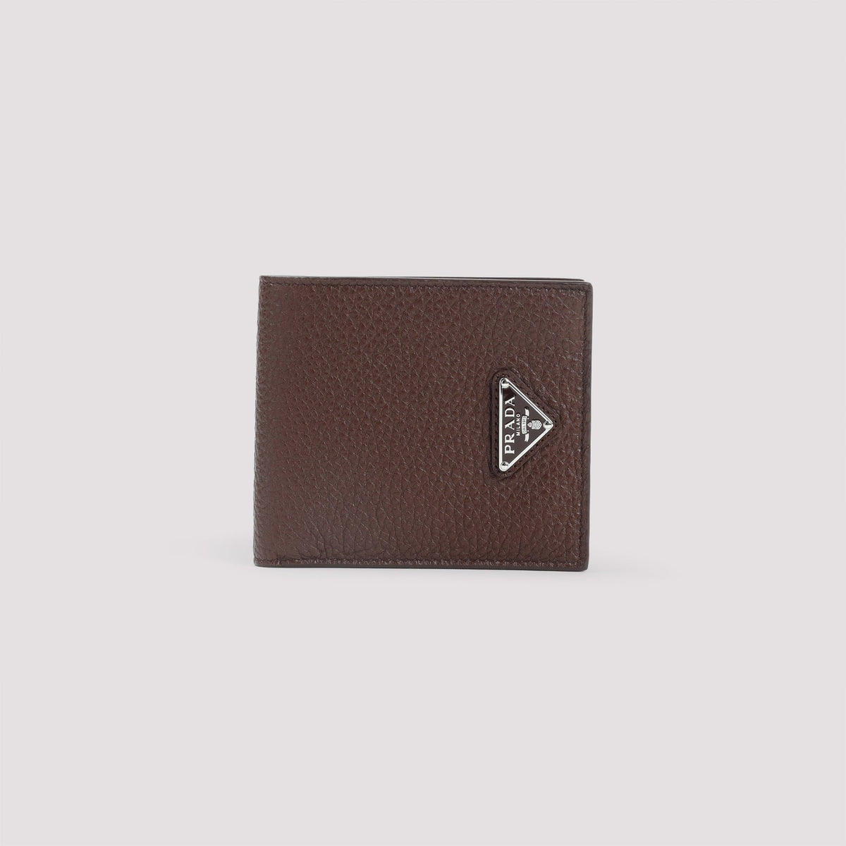 PRADA Luxury Mini Leather Wallet - 11cm x 9.5cm x 1.5cm
