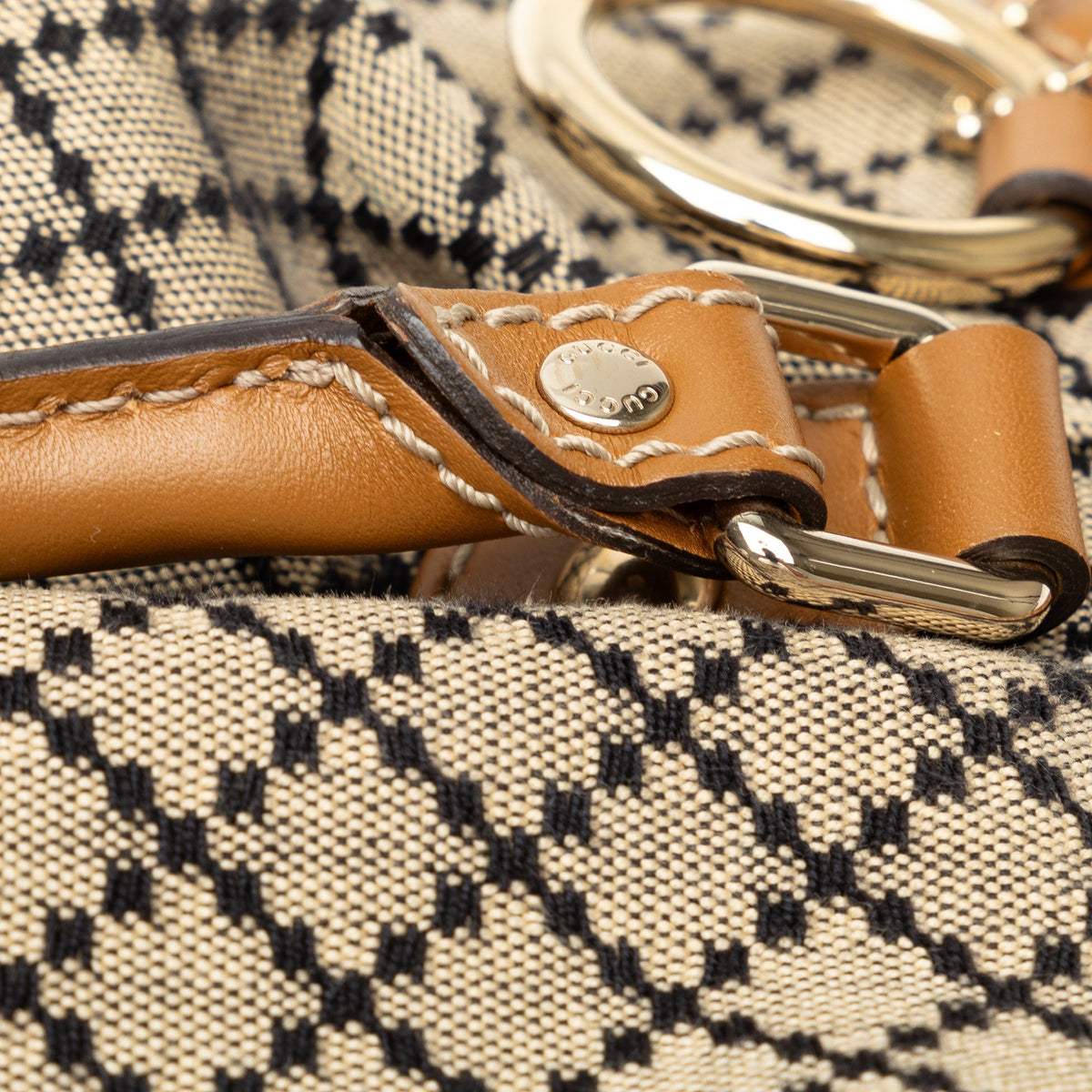 GUCCI Diamante Sukey Satchel