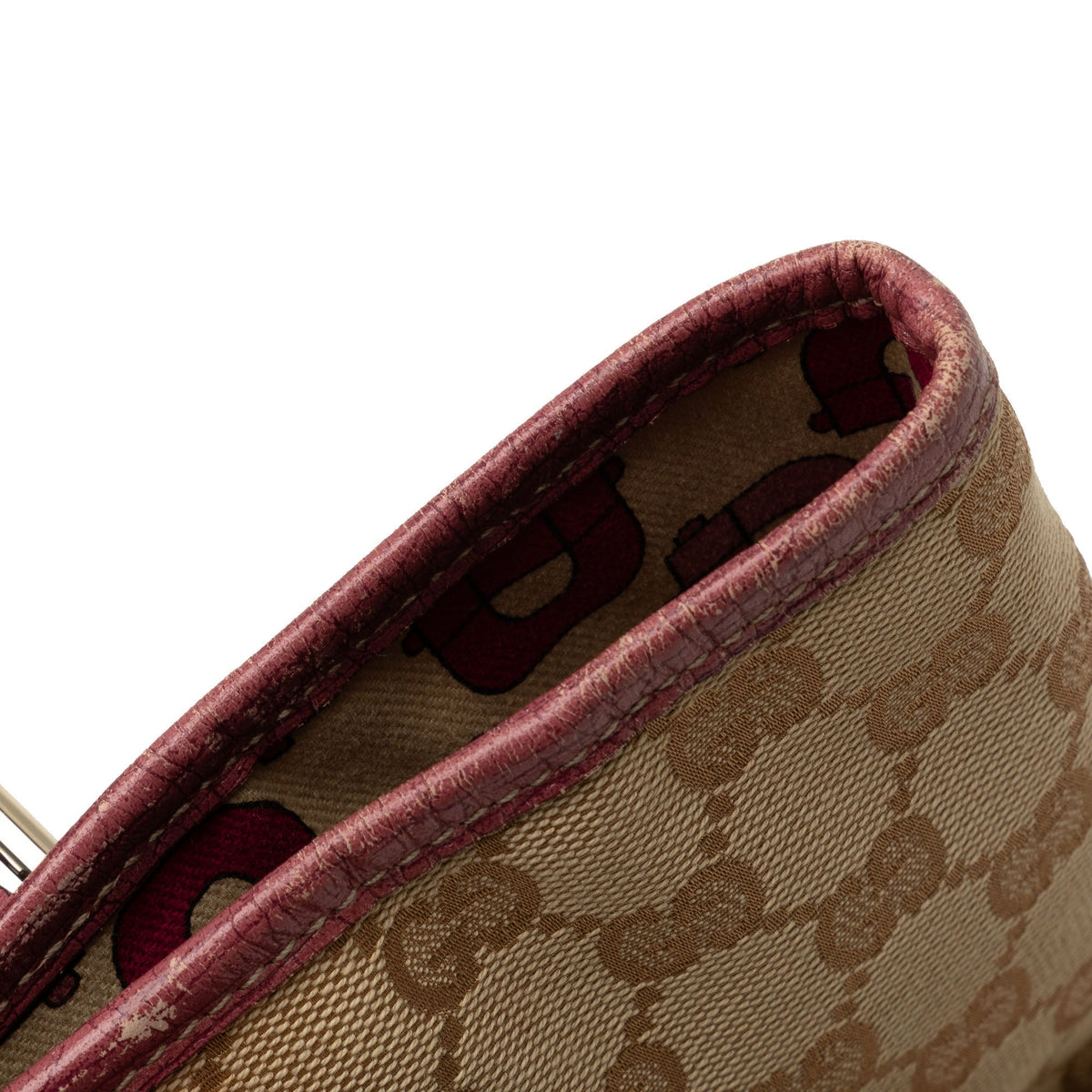 GUCCI GG Canvas Jolicoeur Tote Tote Bag