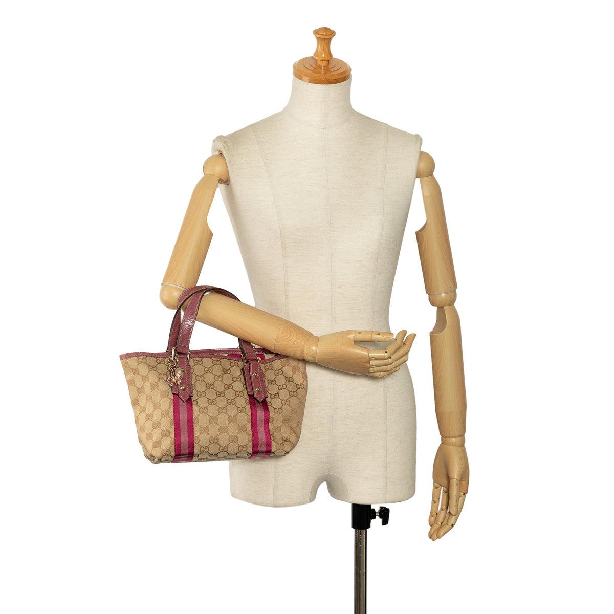 GUCCI GG Canvas Jolicoeur Tote Tote Bag