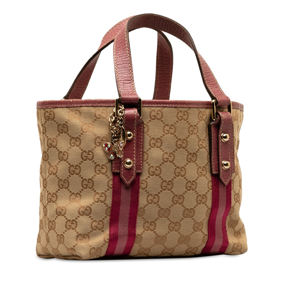 GUCCI GG Canvas Jolicoeur Tote Tote Bag