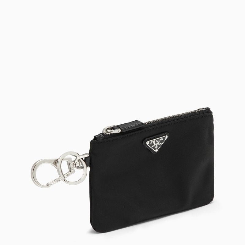 PRADA Recycled Nylon Key Ring - Mini Accessory