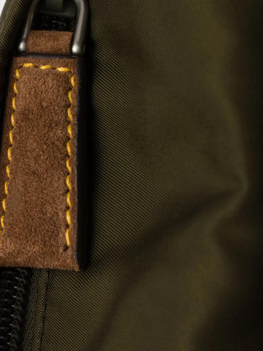 PRADA Mini Soft Fabric Messenger Bag
