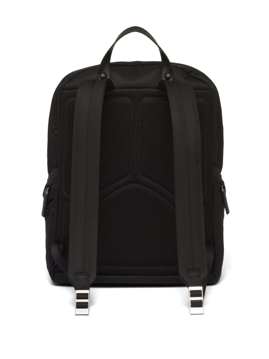 PRADA Re-nylon and Leather Mini Backpack