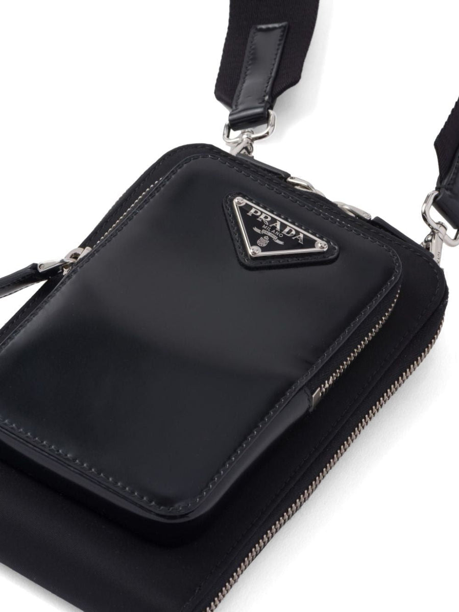 PRADA Nylon and Leather Phone Case