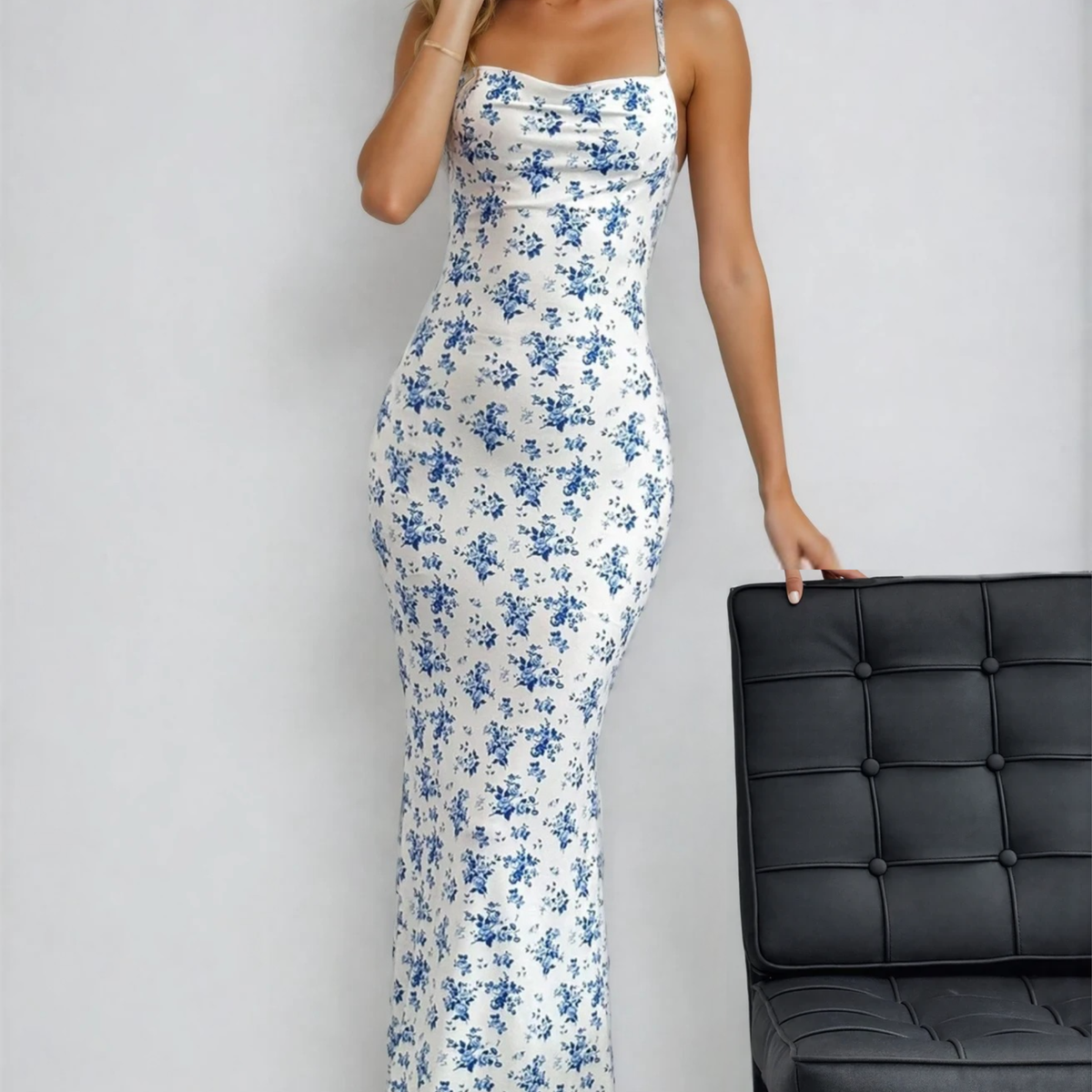 Selene | Fitted Maxi Dress