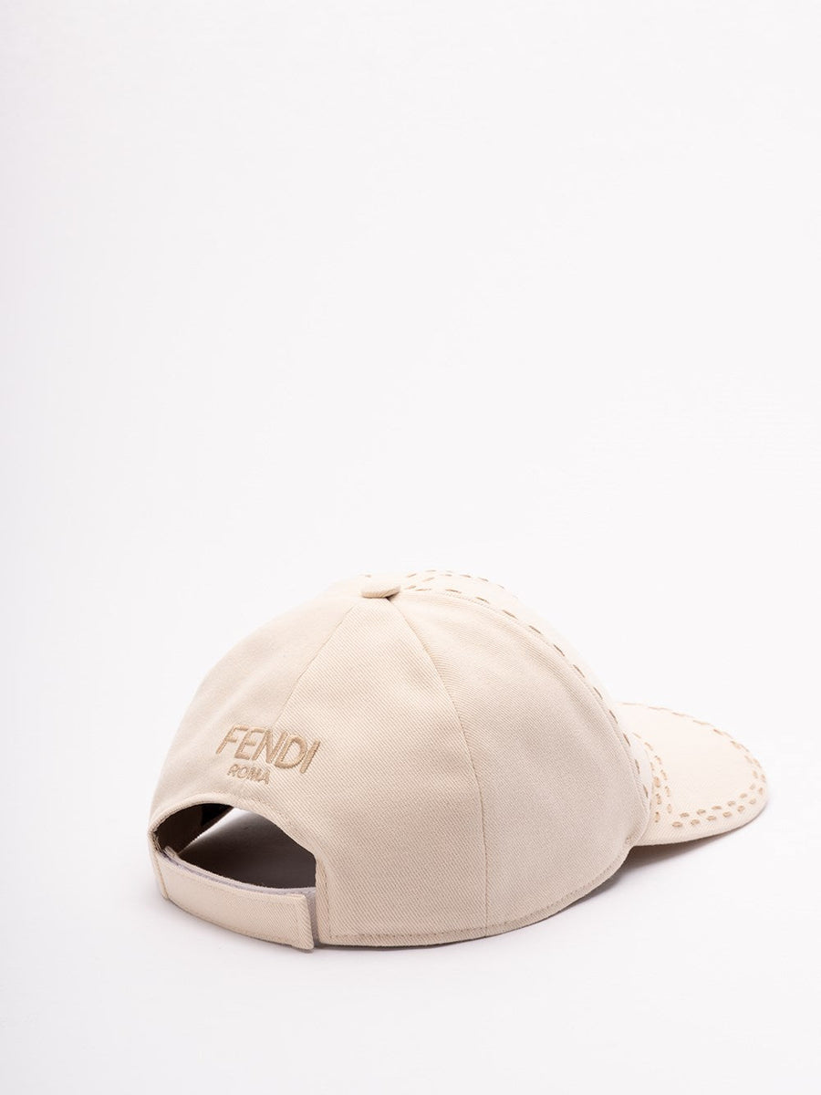 Fendi Men `Fendi` Baseball Cap