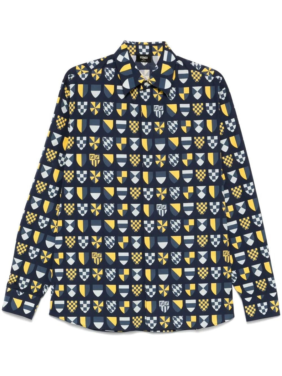 Fendi Men `Ff` Shirt
