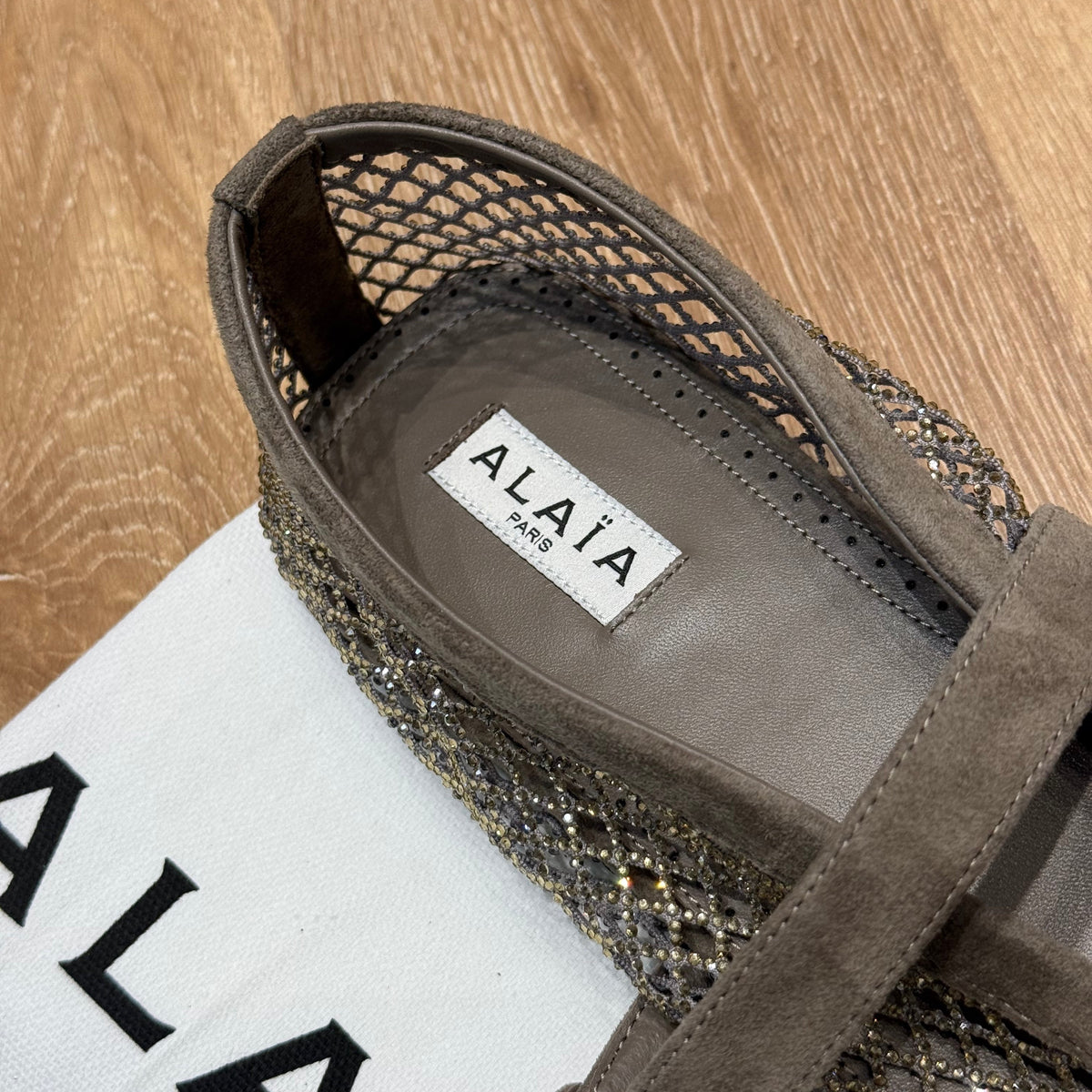 ALAIA BALLET FLATS
