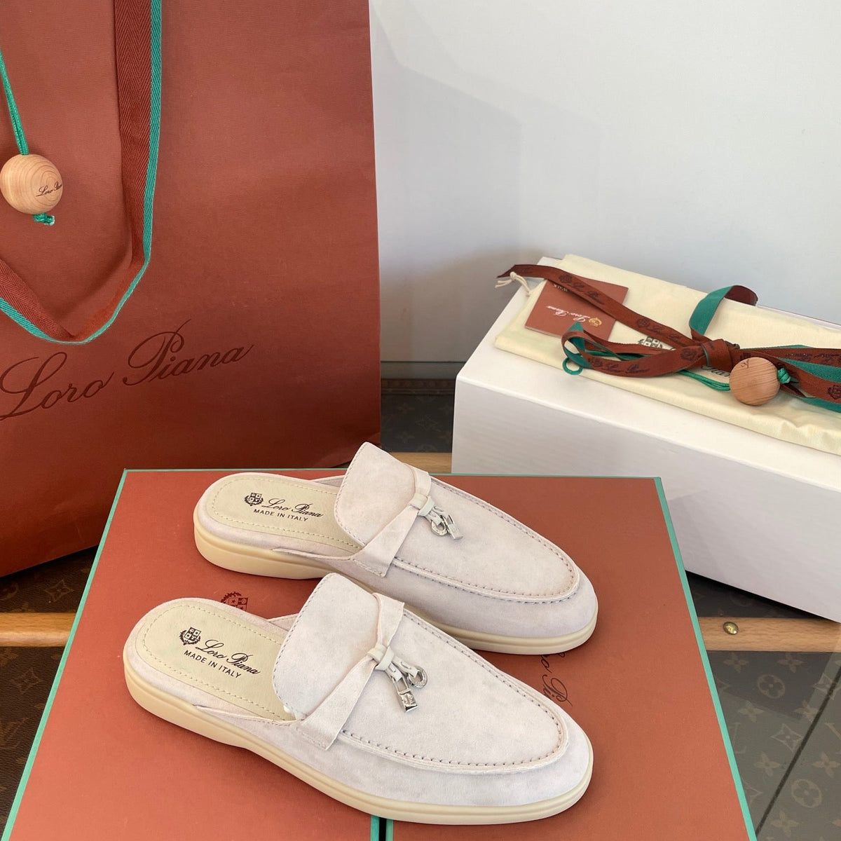 LORO P SUMMER CHARMS LOAFERS