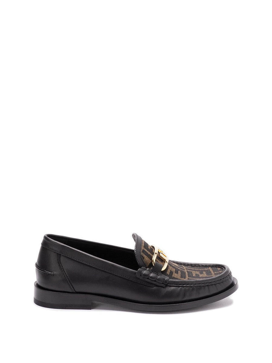 Fendi Men `Fendi O`Lock` Loafers