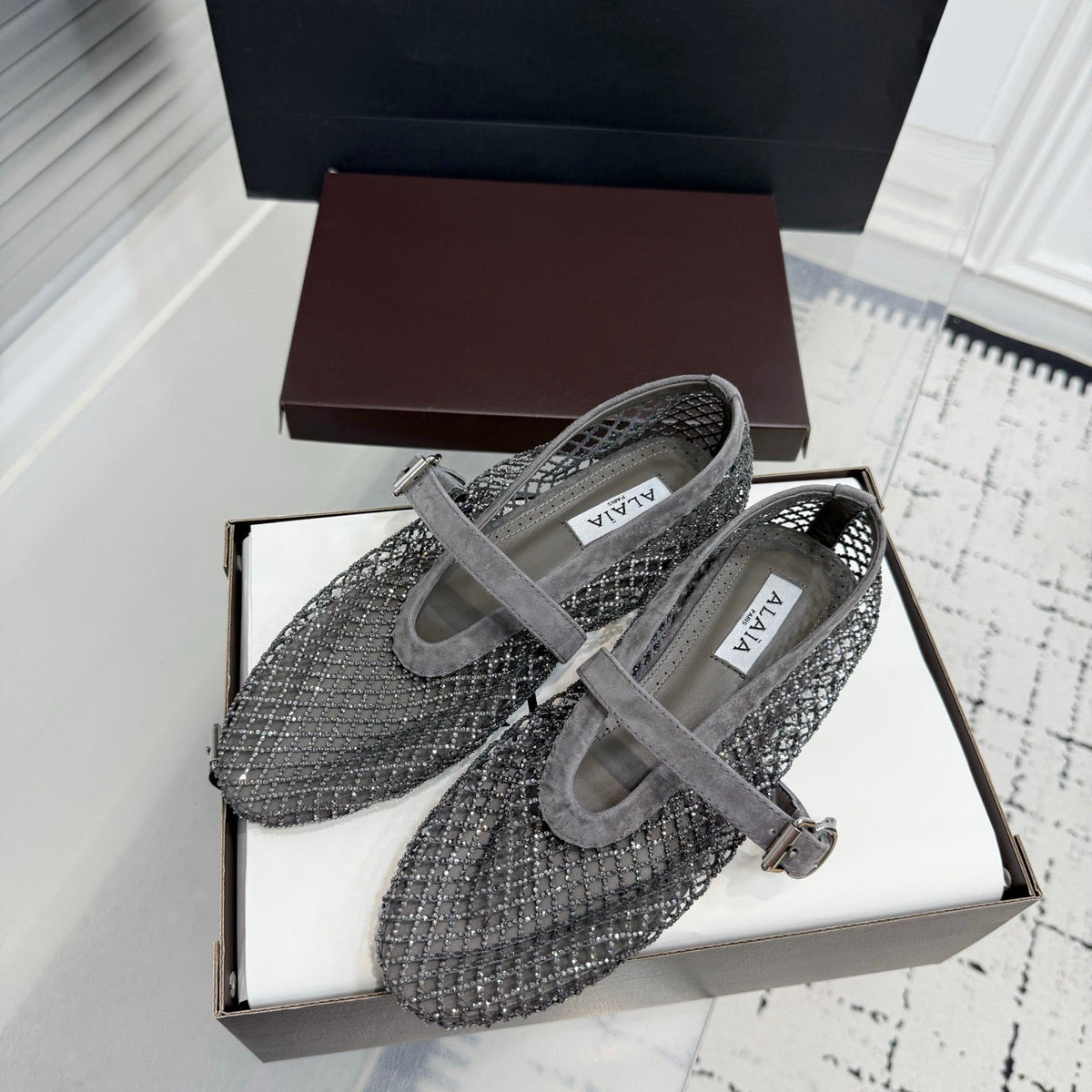 ALAIA BALLET FLATS