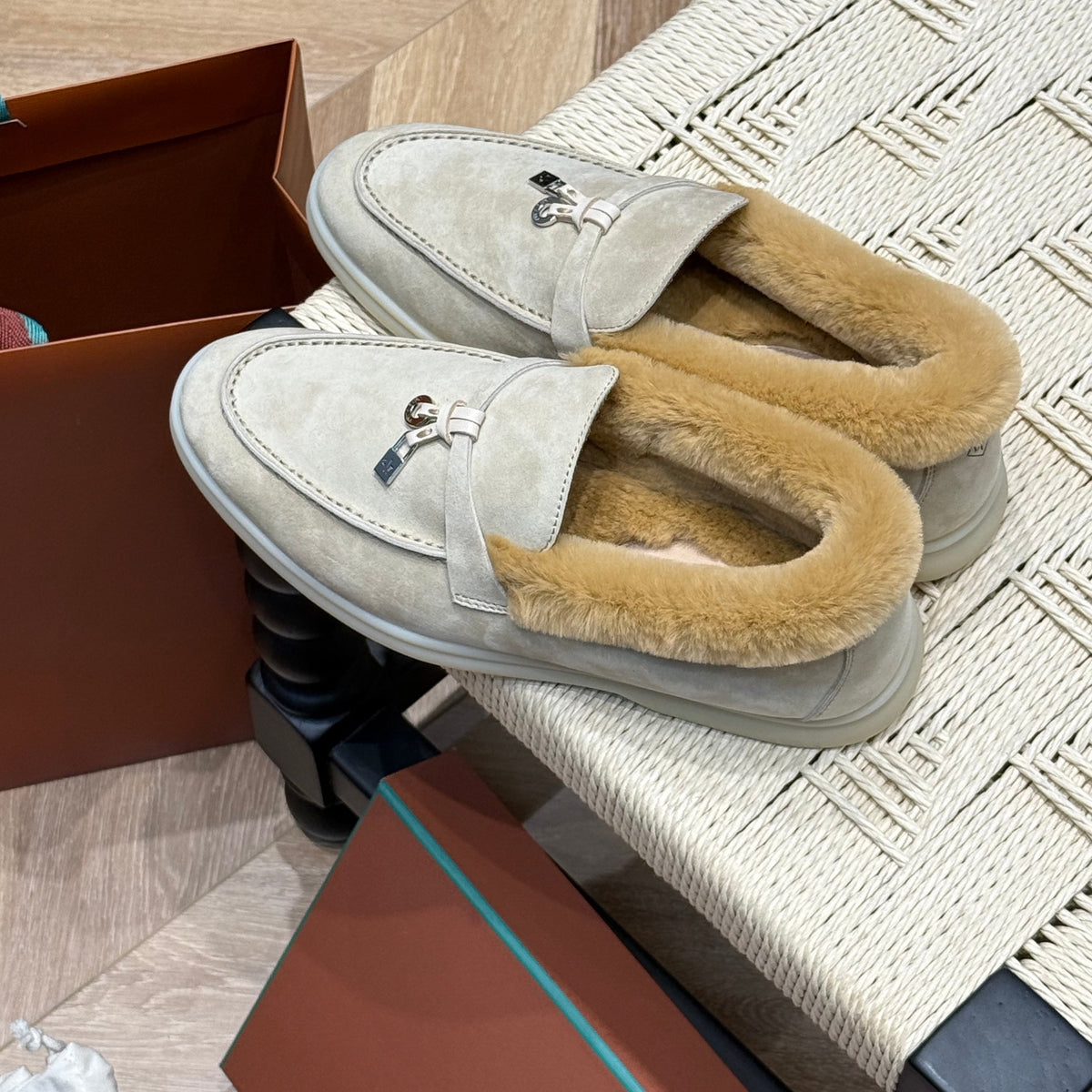 LORO P SUMMER CHARMS LOAFERS
