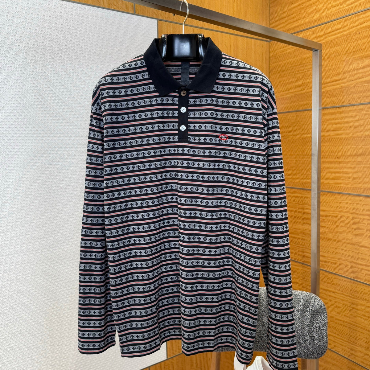 CHROME H POLO SHIRT