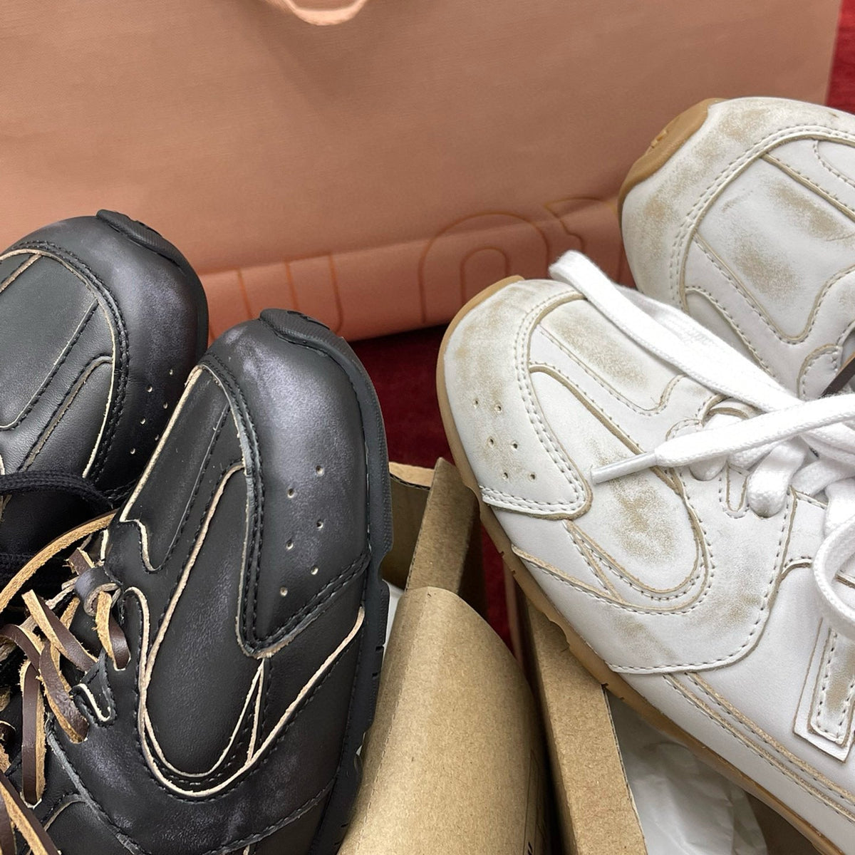 MIU M x NEW BALANCE TRAINERS