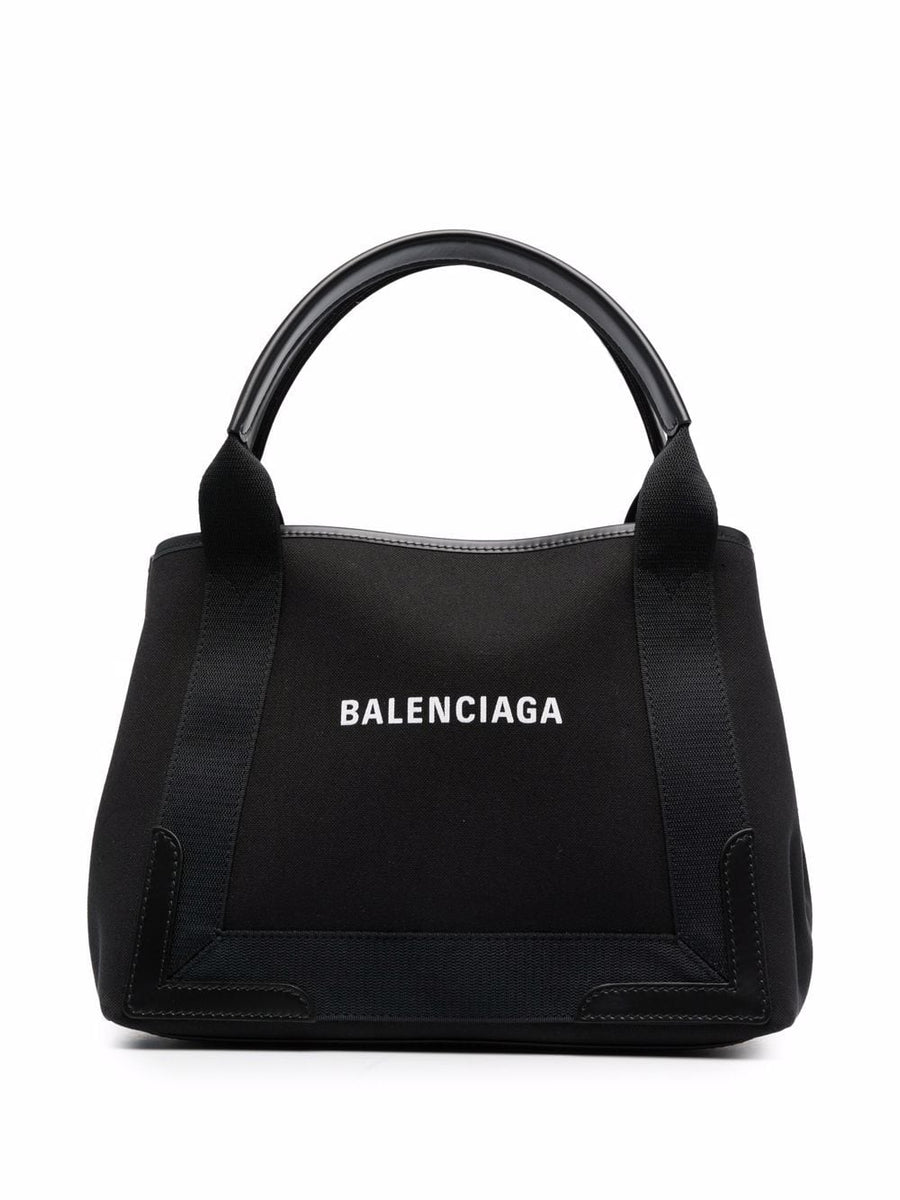 BALENCIAGA Mini Canvas Tote Handbag