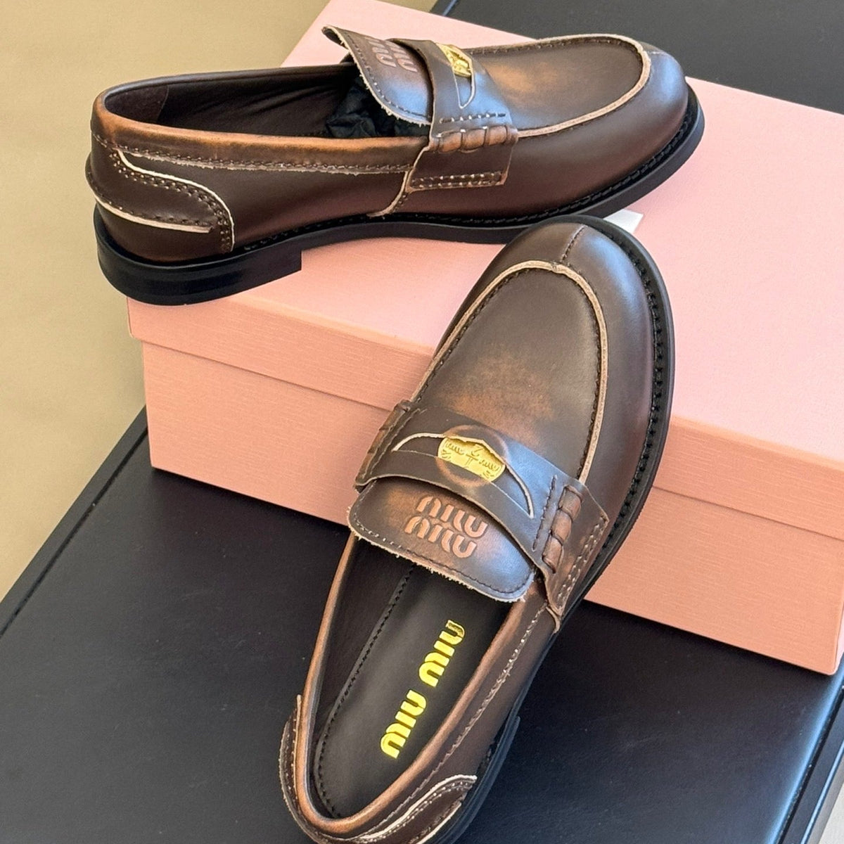 MIU M LOAFERS