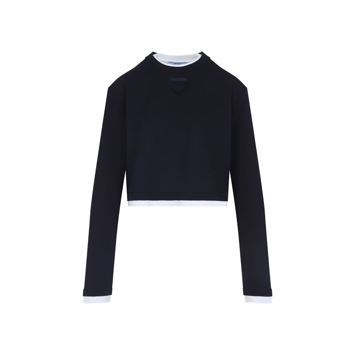 PRADA Cotton T-Shirt for Women - FW25 Collection