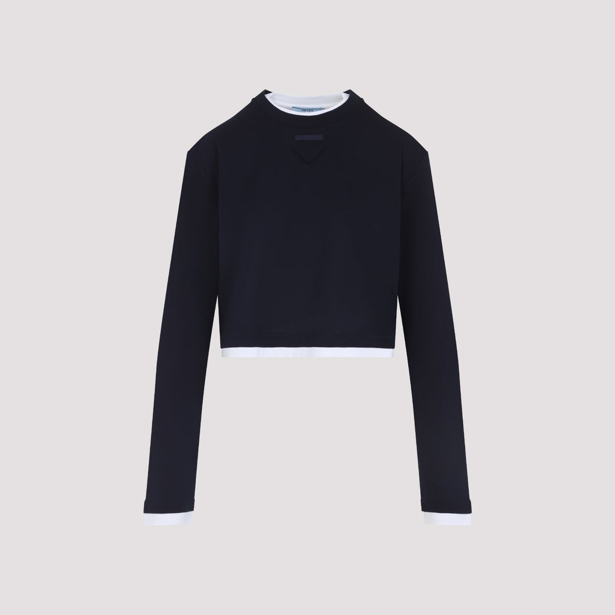 PRADA Cotton T-Shirt for Women - FW25 Collection
