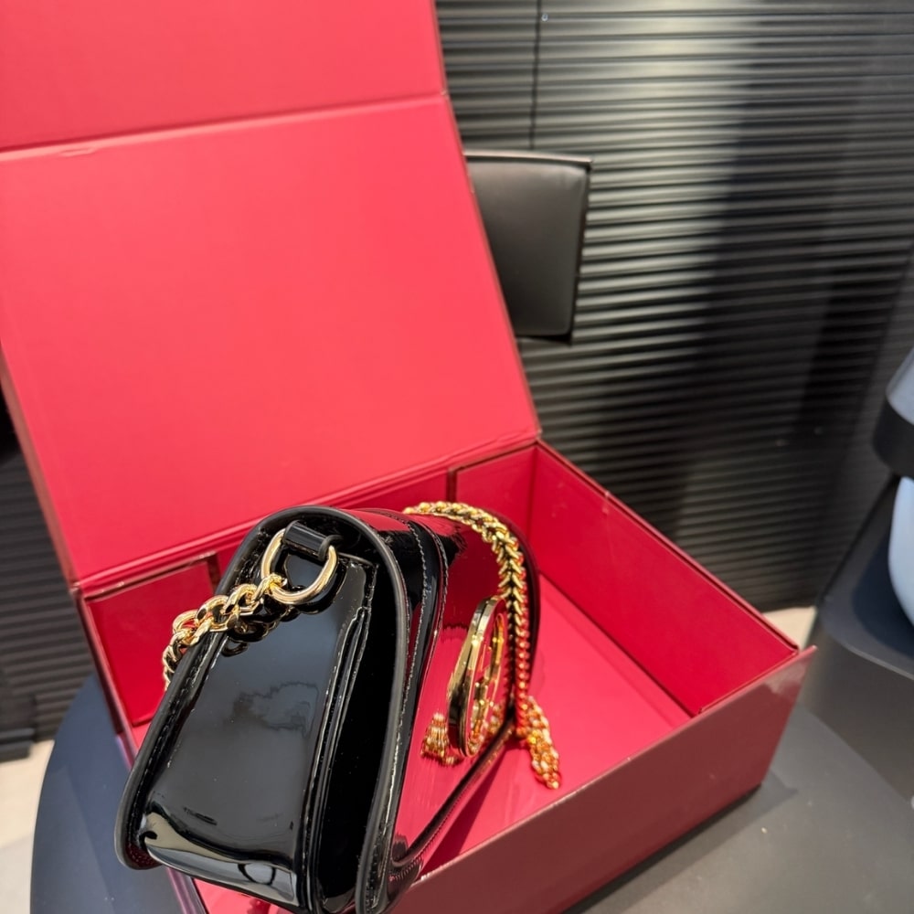 GG BLONDIE SMALL SHOULDER BAG BLACK 29CM 814952 AAEEY 1000