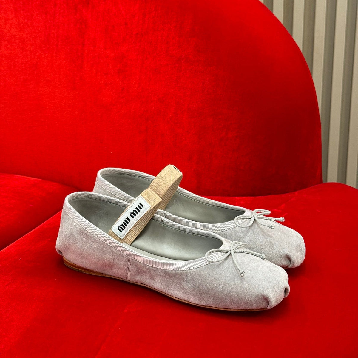 MIU M BALLERINA FLATS