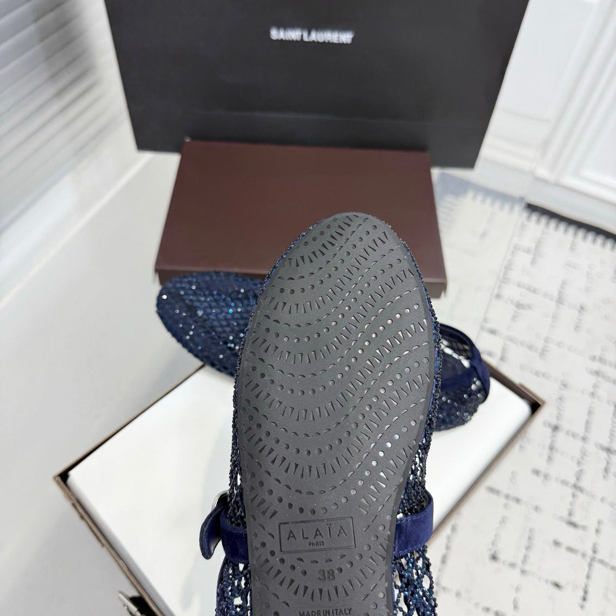 ALAIA BALLET FLATS