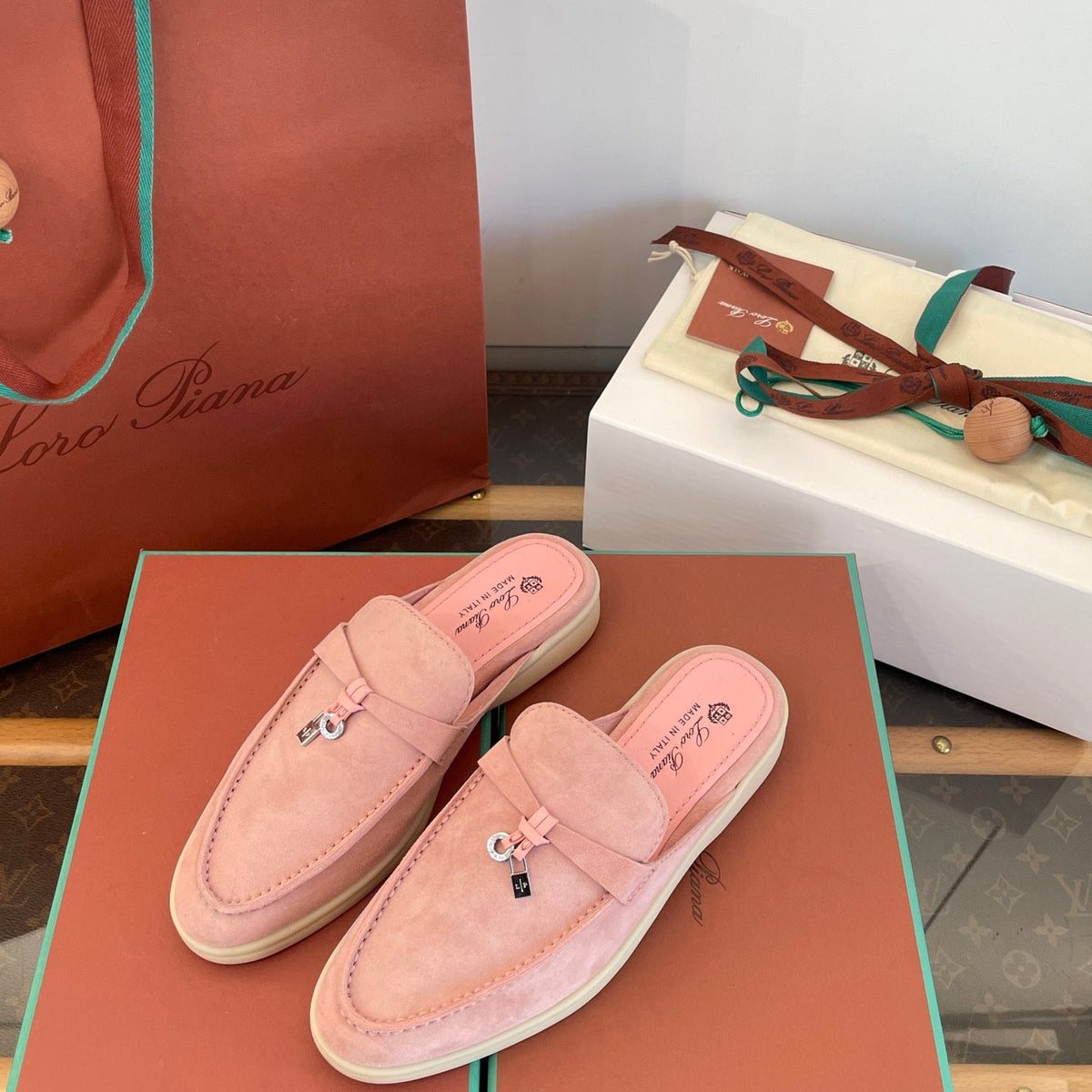 LORO P SUMMER CHARMS LOAFERS