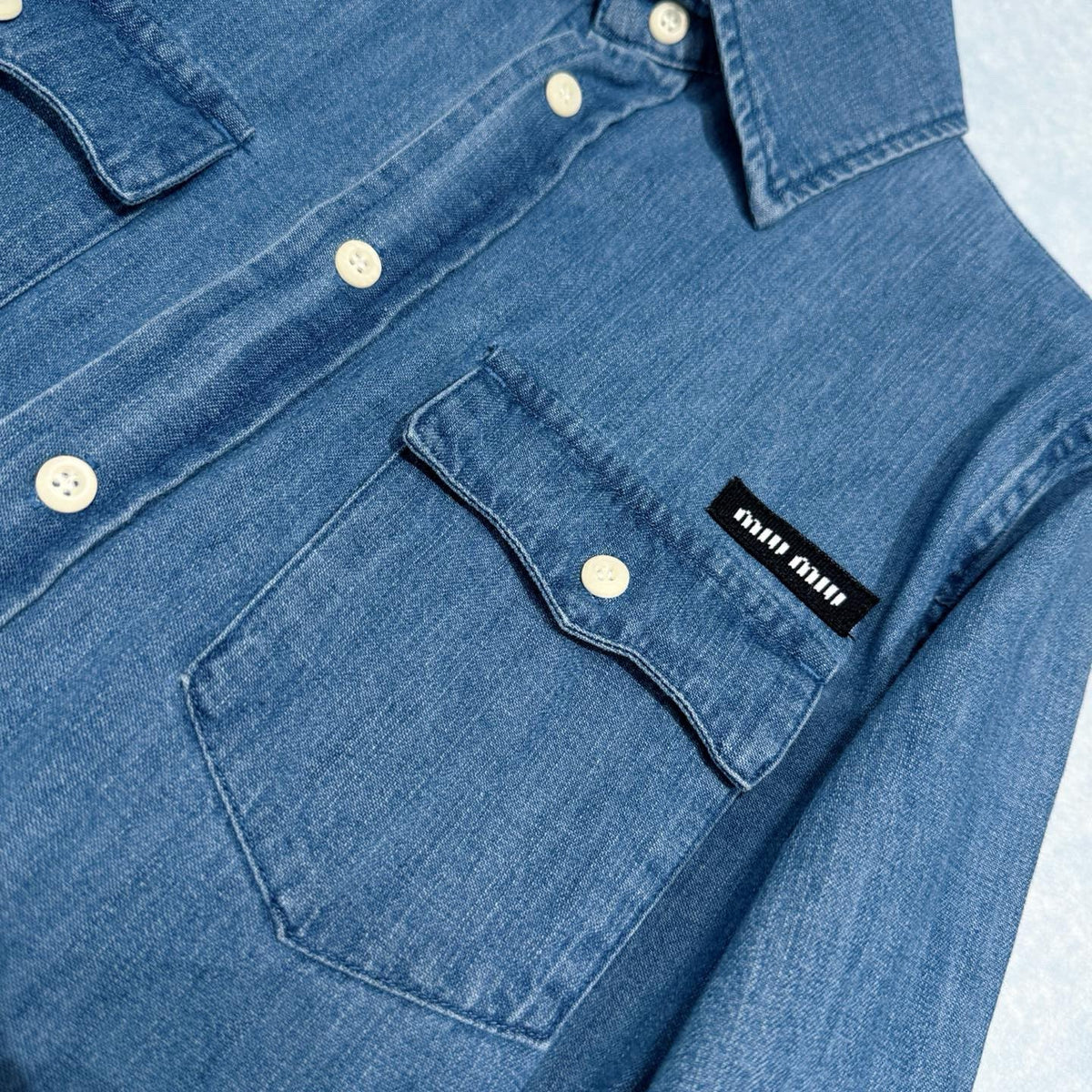 MIU M DENIM SHIRT