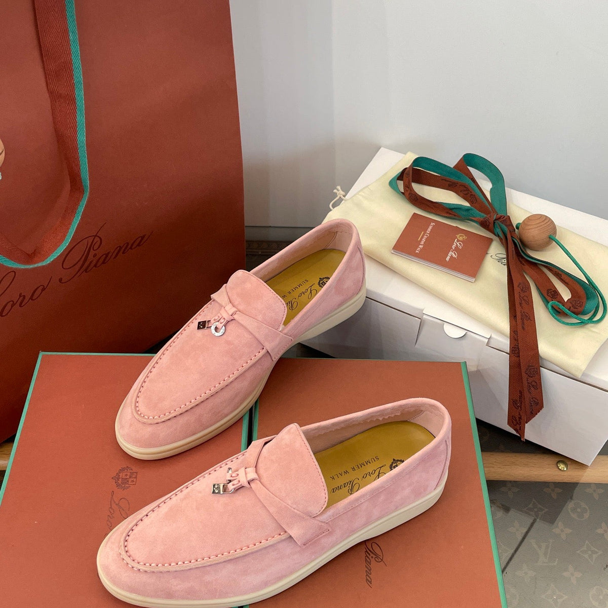 LORO P SUMMER CHARMS LOAFERS
