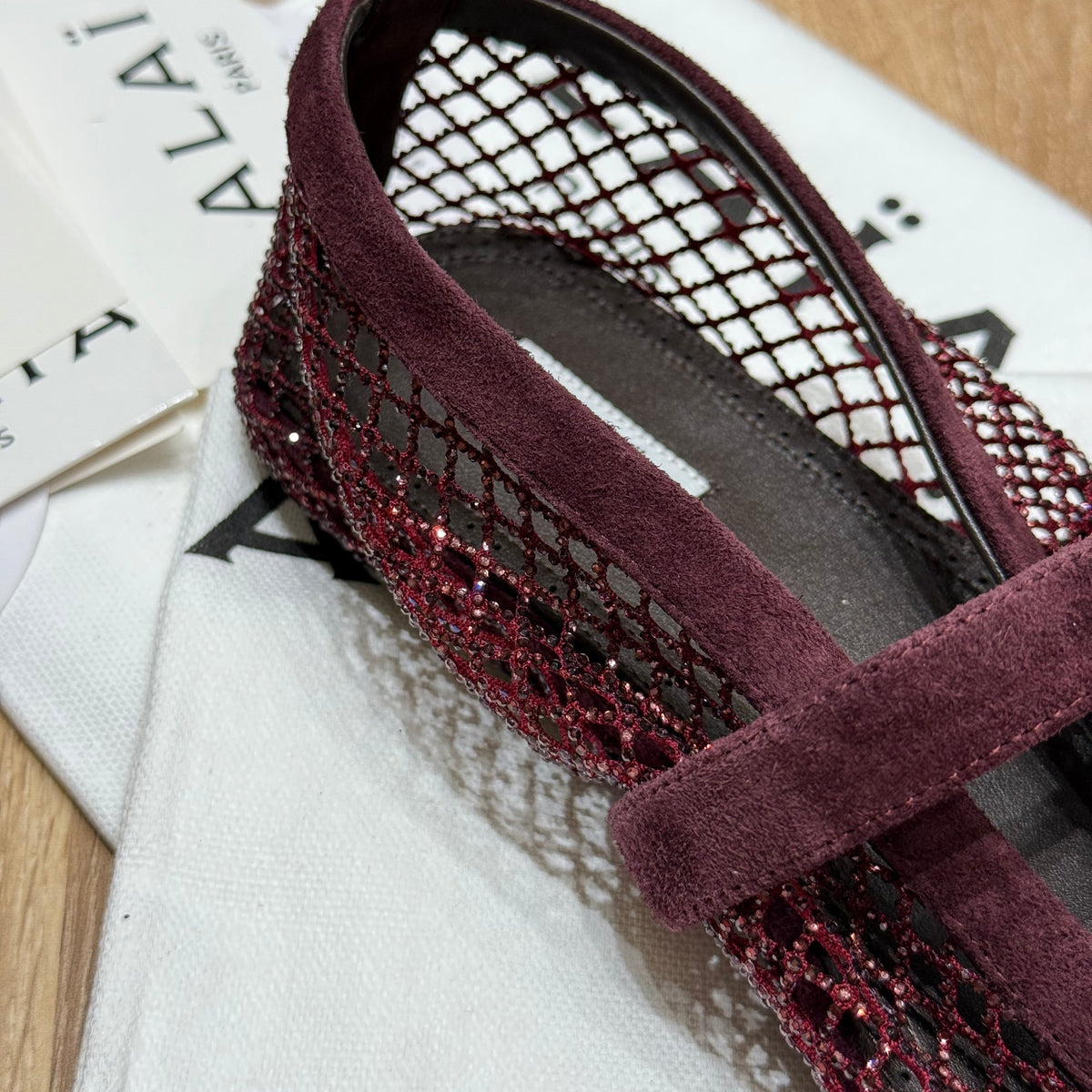 ALAIA BALLET FLATS