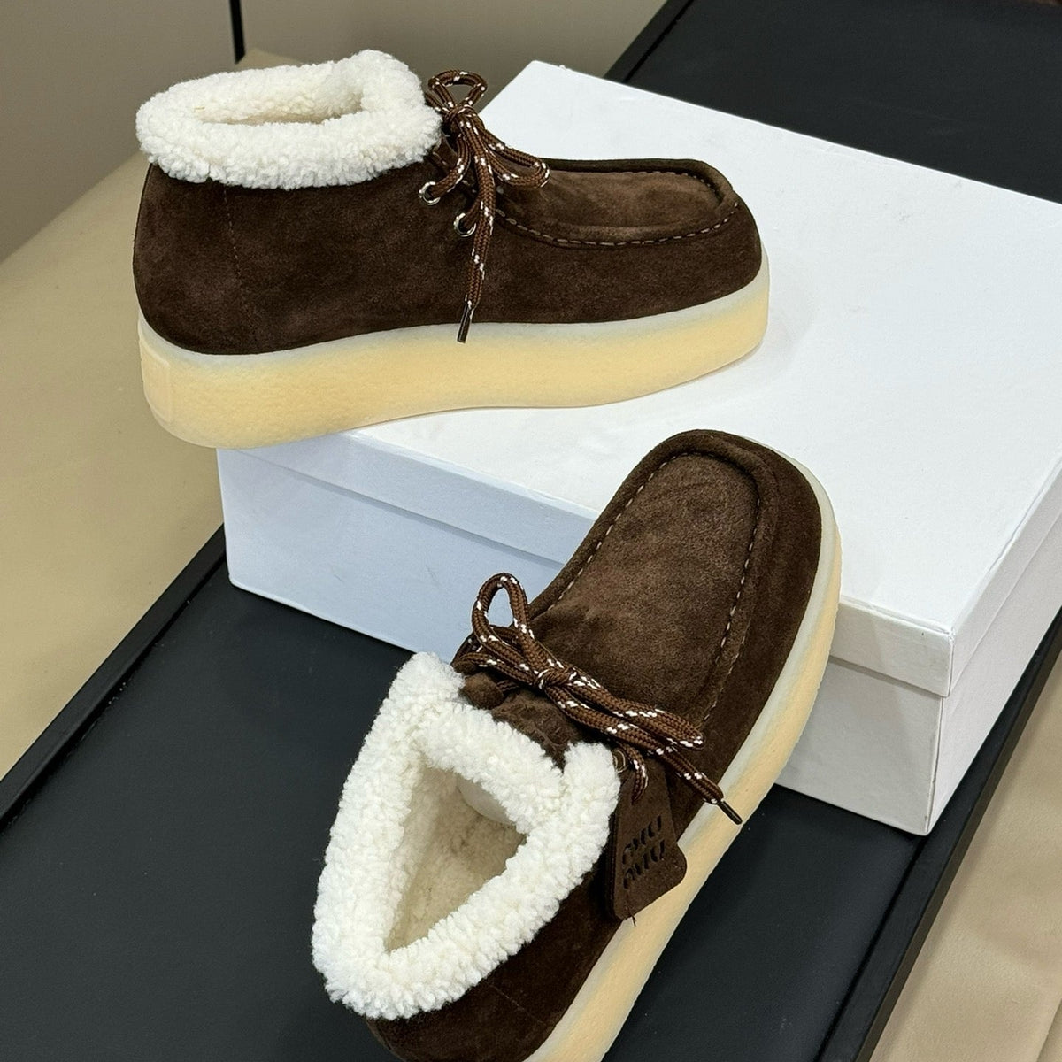 MIU M BOOTS