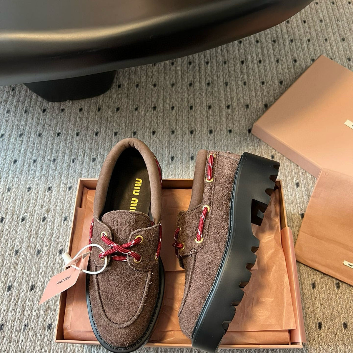 MIU M LOAFERS