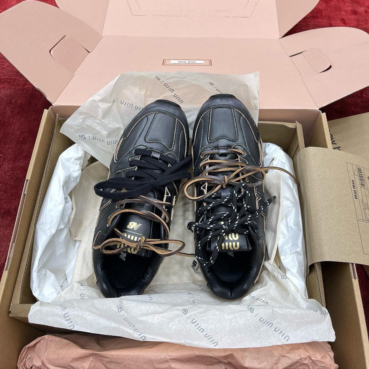 MIU M x NEW BALANCE TRAINERS