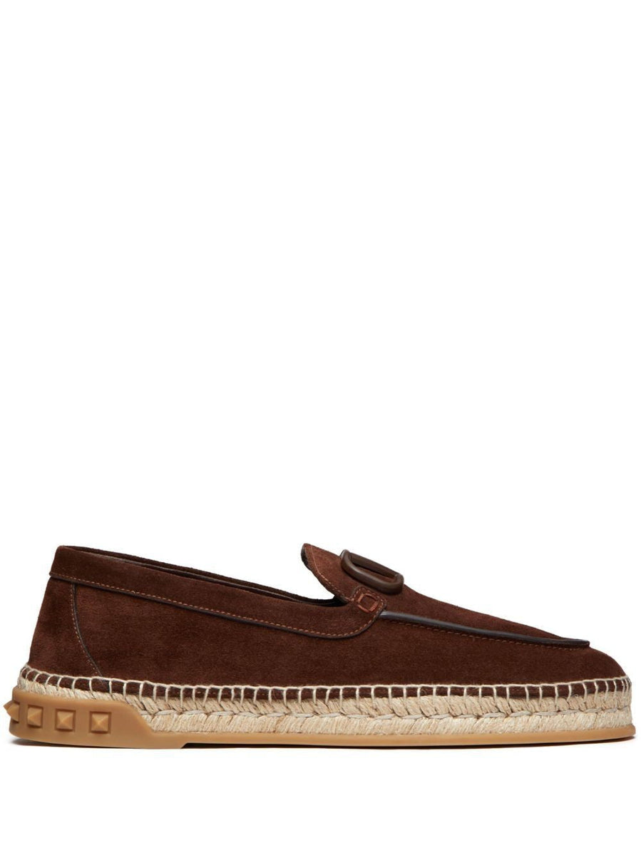 VALENTINO GARAVANI - LEISURE FLOWS ECO-SUEDE ESPADRILLES