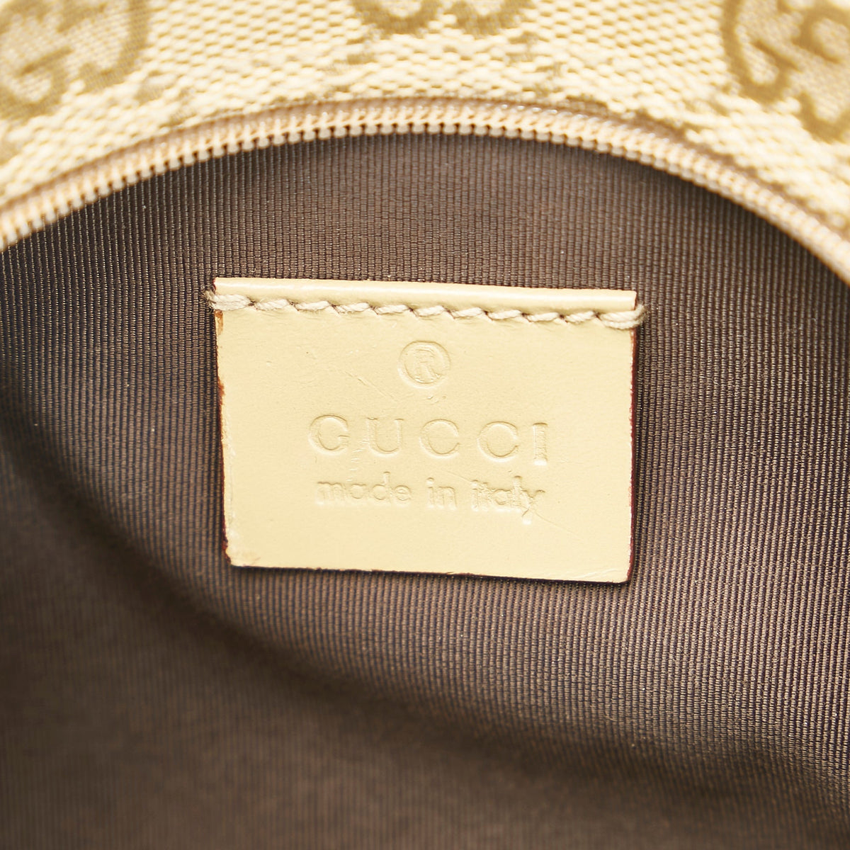 Gucci GG Canvas Half Moon Shoulder Bag