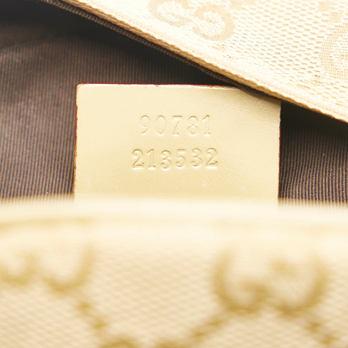 Gucci GG Canvas Half Moon Shoulder Bag