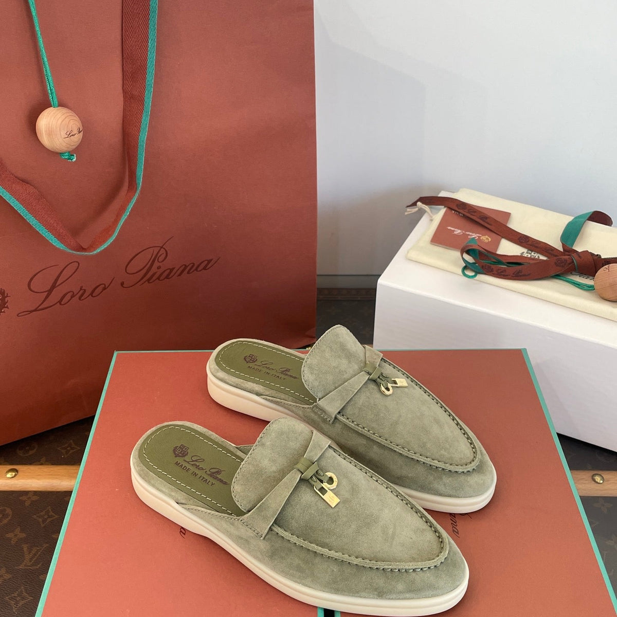LORO P SUMMER CHARMS LOAFERS