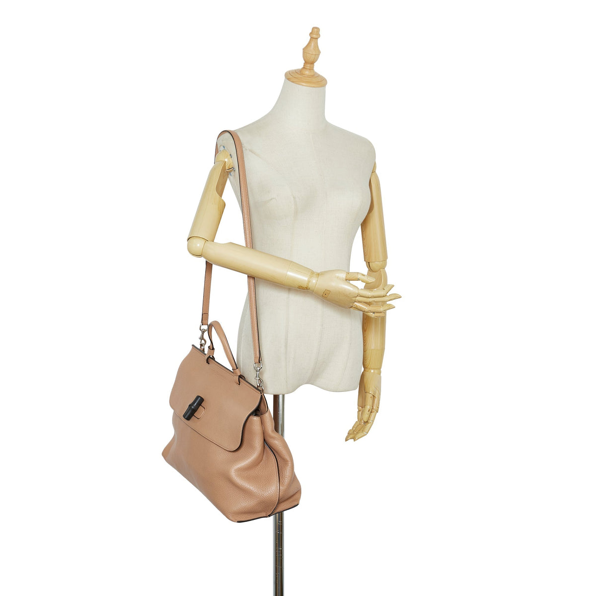 GUCCI Medium Bamboo Daily Satchel