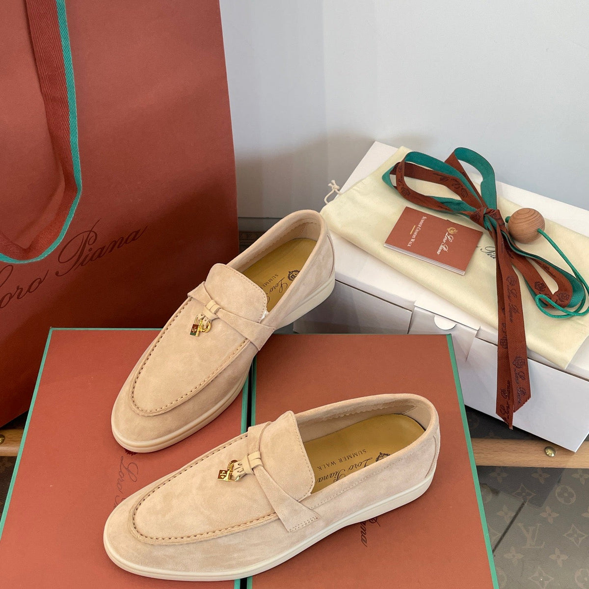 LORO P SUMMER CHARMS LOAFERS