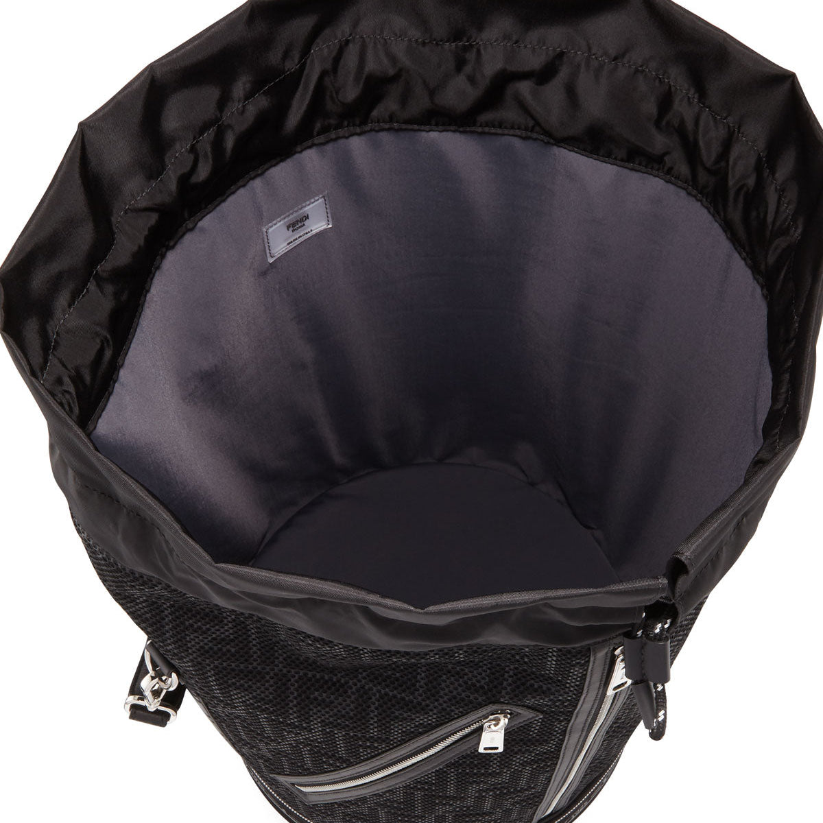Fendi FF Mesh Drawstring Carryall Bag