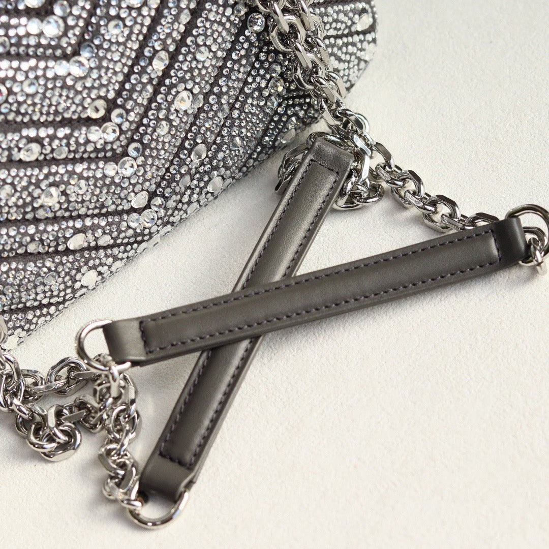 GG MARMONT CRYSTALS SMALL BAG