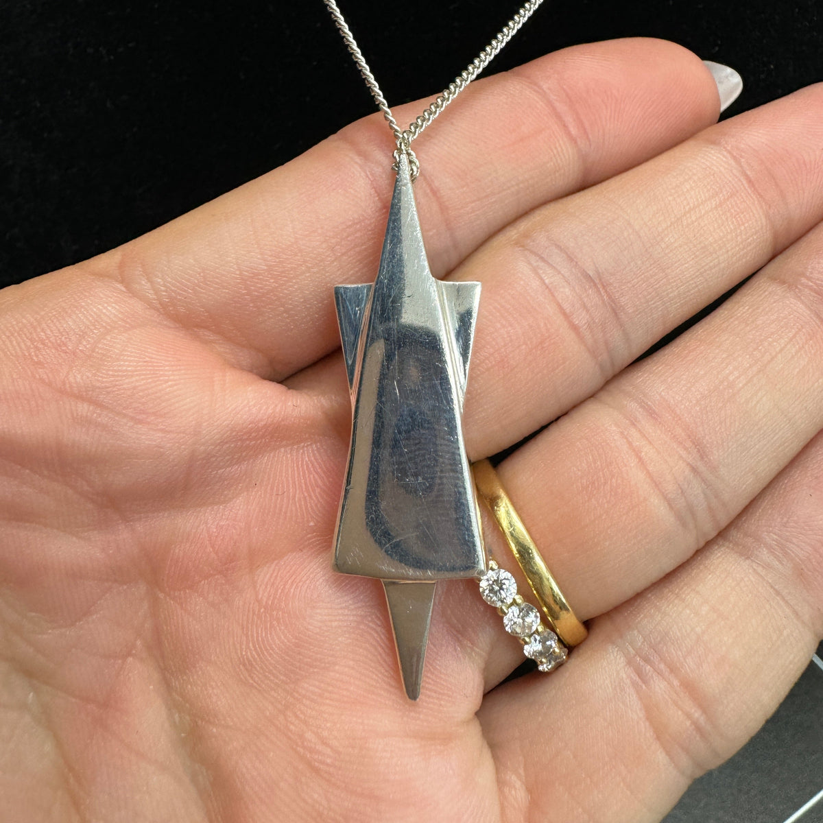 Gucci Star Silver Necklace