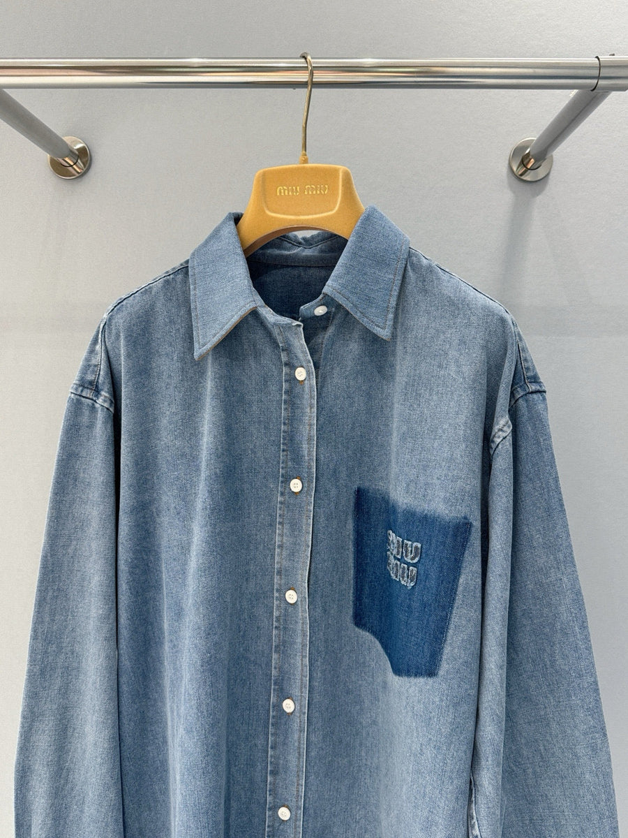 MIU M DENIM SHIRT