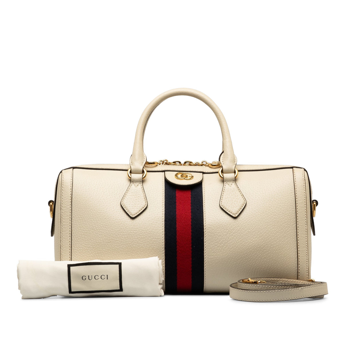 GUCCI Leather Ophidia Satchel