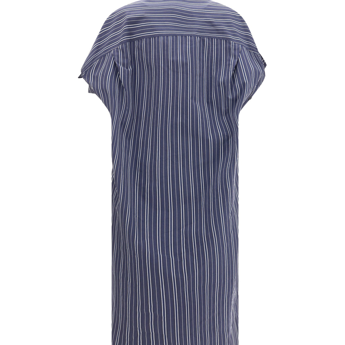 Balenciaga Women Striped Chemisier Dress