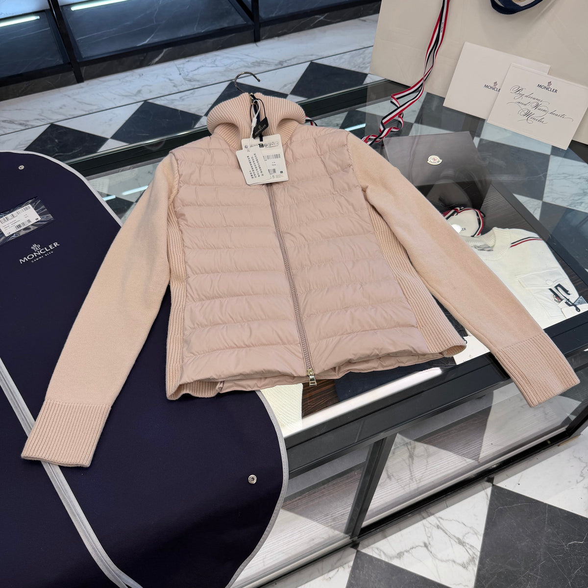 MONC CARDIGAN TRICOT