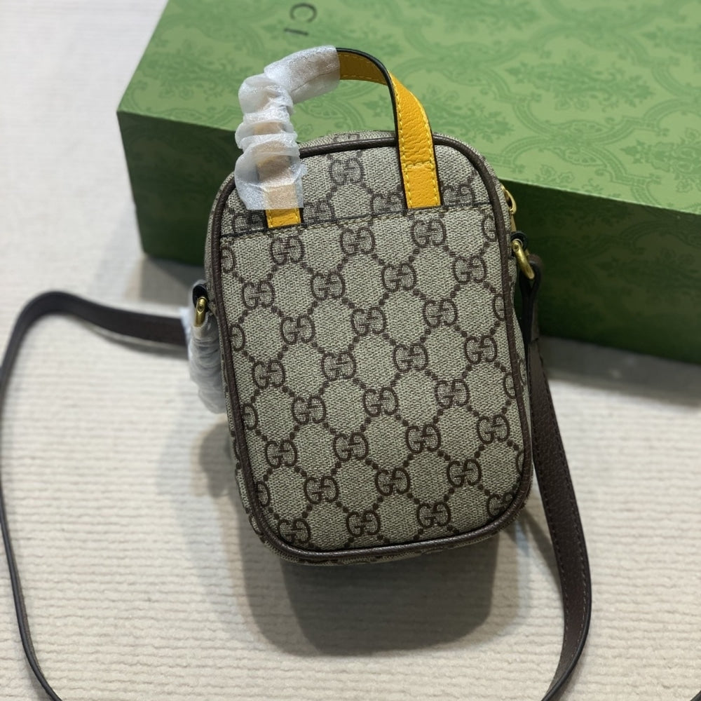 GG NEO VINTAGE GG SUPREME SMALL CROSSBODY BEIGE 12CM