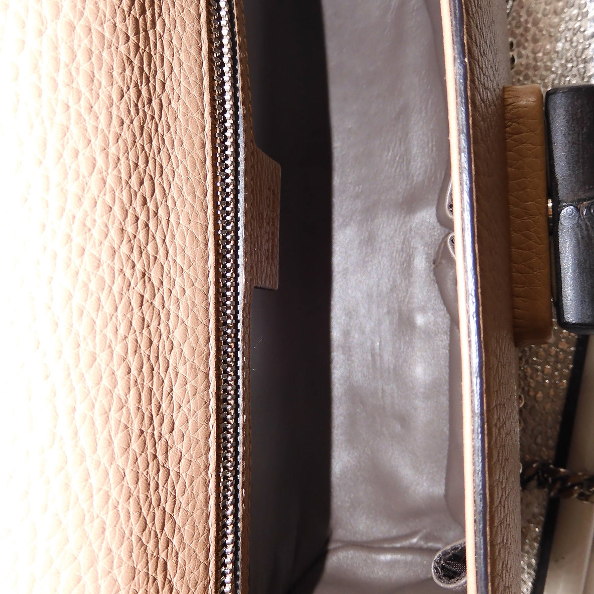 Miss Bamboo Studded Shoulder Bag
